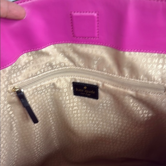 Kate Spade Black Structured Tote with Double Handles - Picture 7 of 12